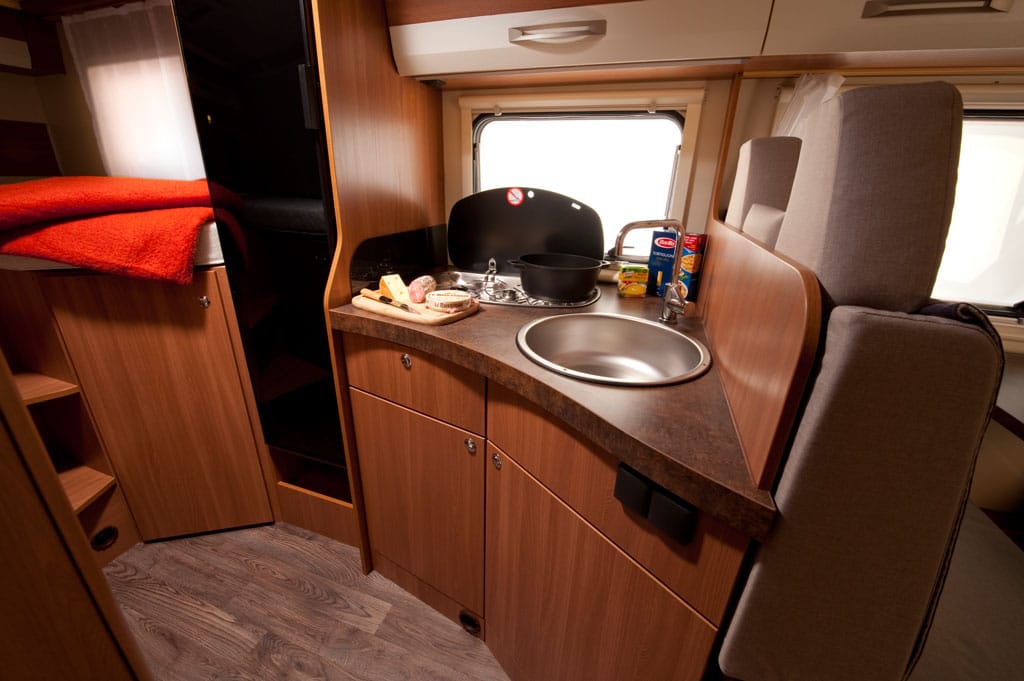 Küche im Eura Mobil Profila One