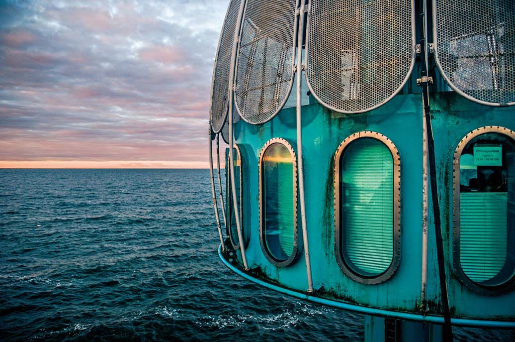 Tauchgondel an der Seebrücke