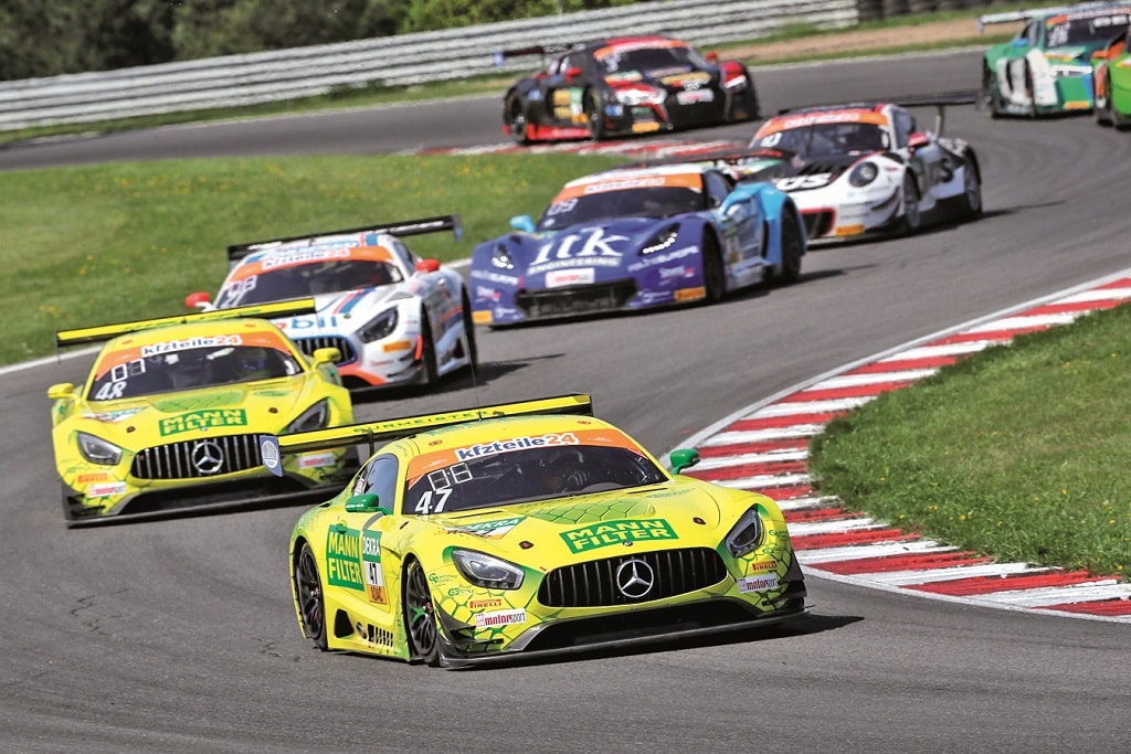 Rennfahrer DTM Rennen Most Mercedes