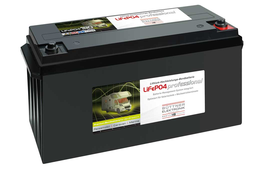 Büttner LiFePO4 180 Amperestunden