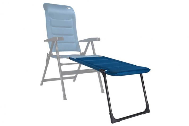 Frankana HighQ Campingstuhl blau Beinauflage