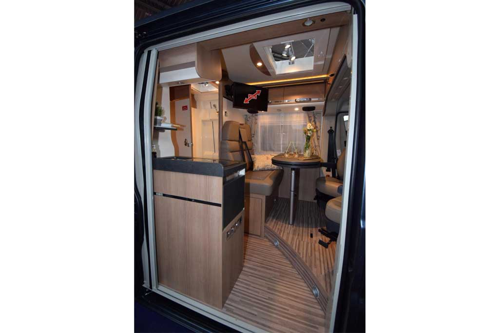 Malibu Van 640 LE Charming – Innenansicht