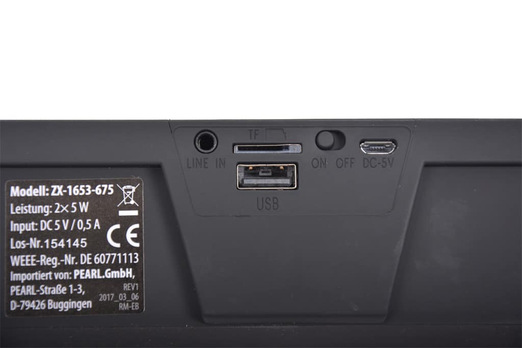 Auvisio-Bluetooth-Box-Anschlüsse