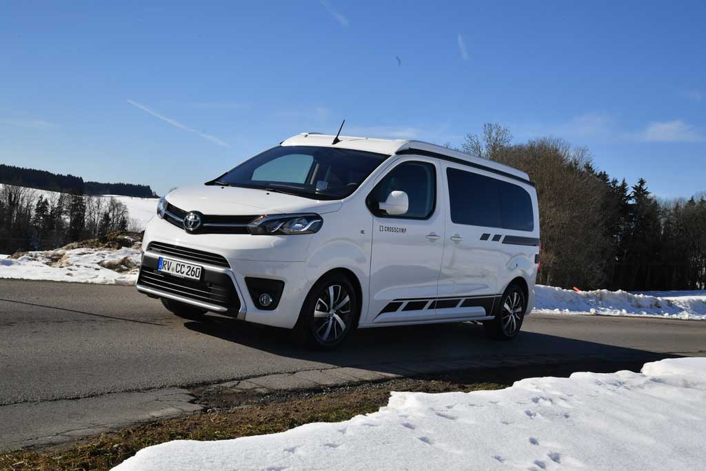 Toyota Crosscamp auf Toyota-Basis