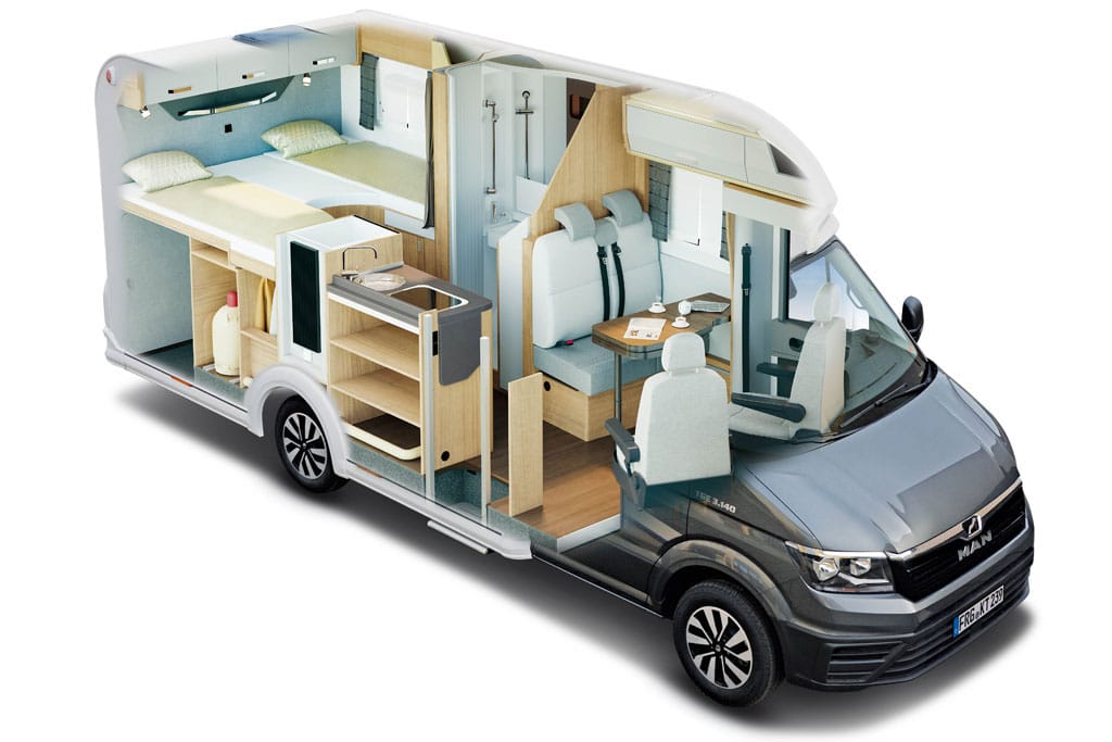 Knaus Van TI Plus 650 MEG Auf MAN TGE Im Profitest Reisemobil 