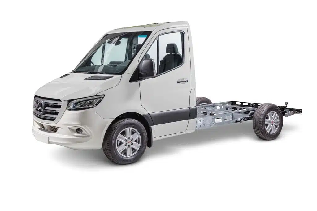Al-Ko-Chassis für Mercedes Benz Sprinter-Front