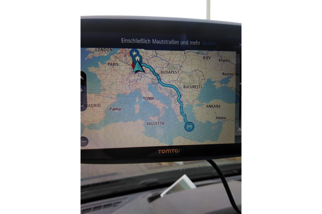 TomTom Go Camper, Lesertest, Navi, Navigationsgerät