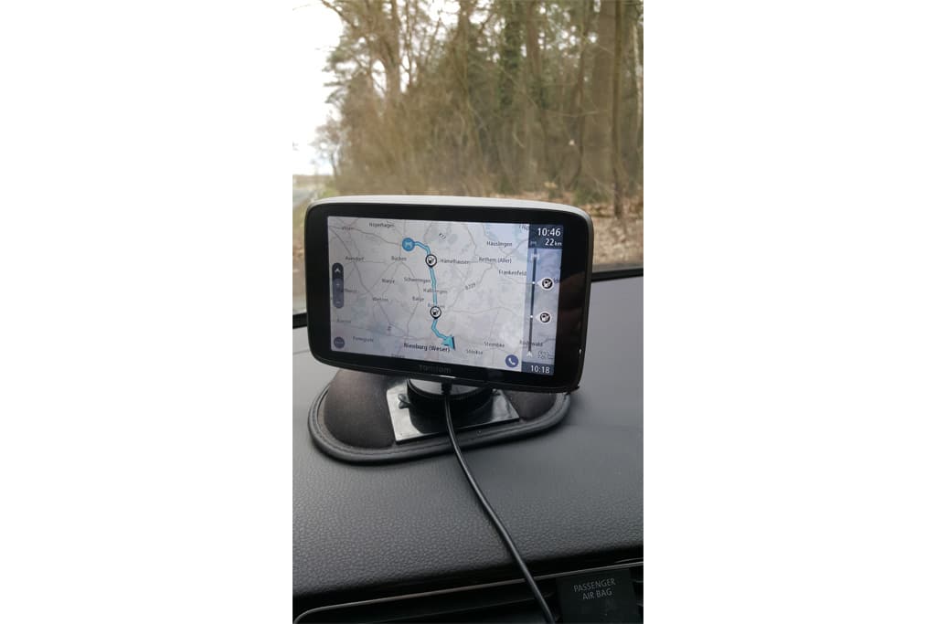 TomTom Go Camper, Lesertest, Navi, Navigationsgerät