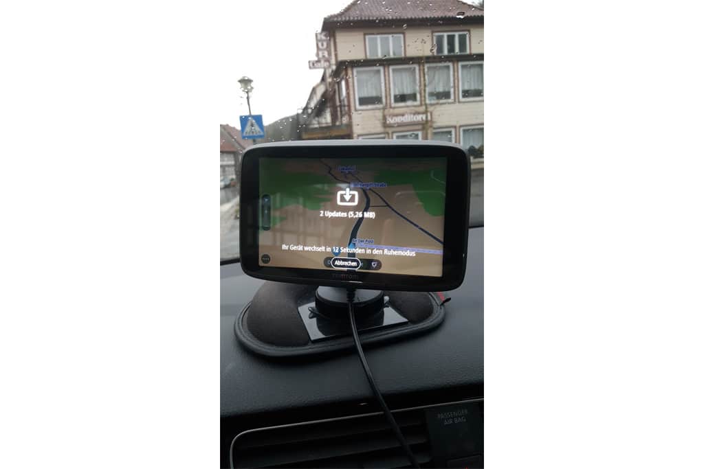 TomTom Go Camper, Lesertest, Navi, Navigationsgerät
