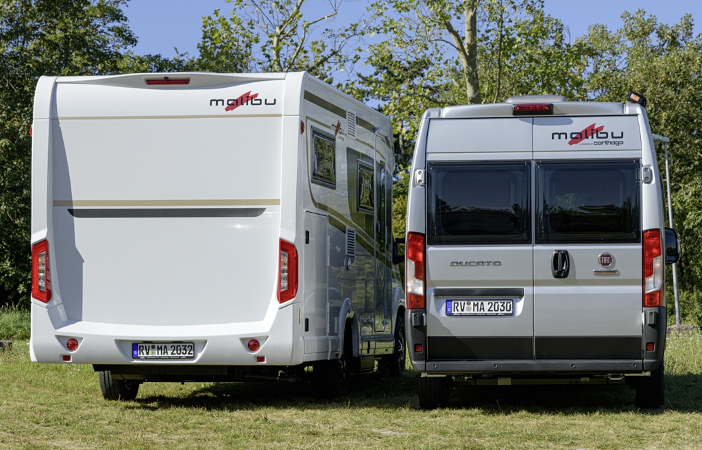 Malibu Van Charming GT 640 LE und Malibu T 430 LE im Vergleich