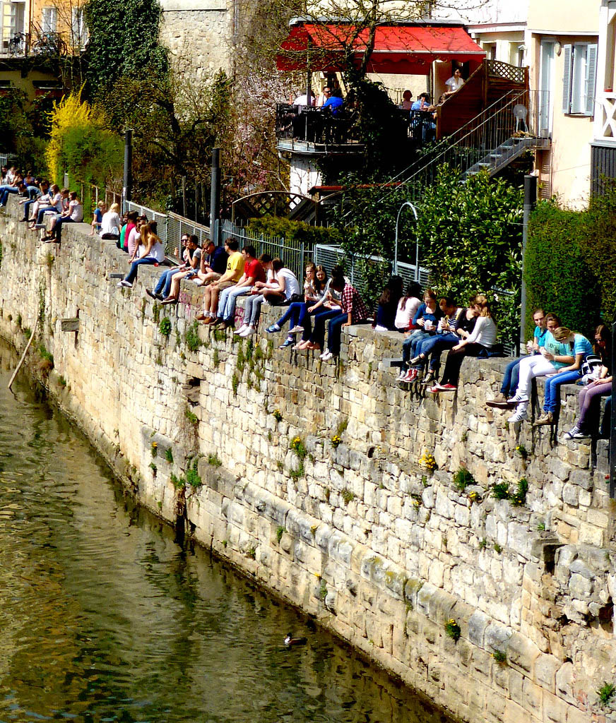 Neckarmauer Tübingen