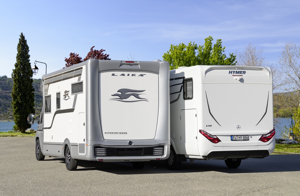 Hymer B-MC T 600 und Laika Kreos 5009 im Vergleichstest