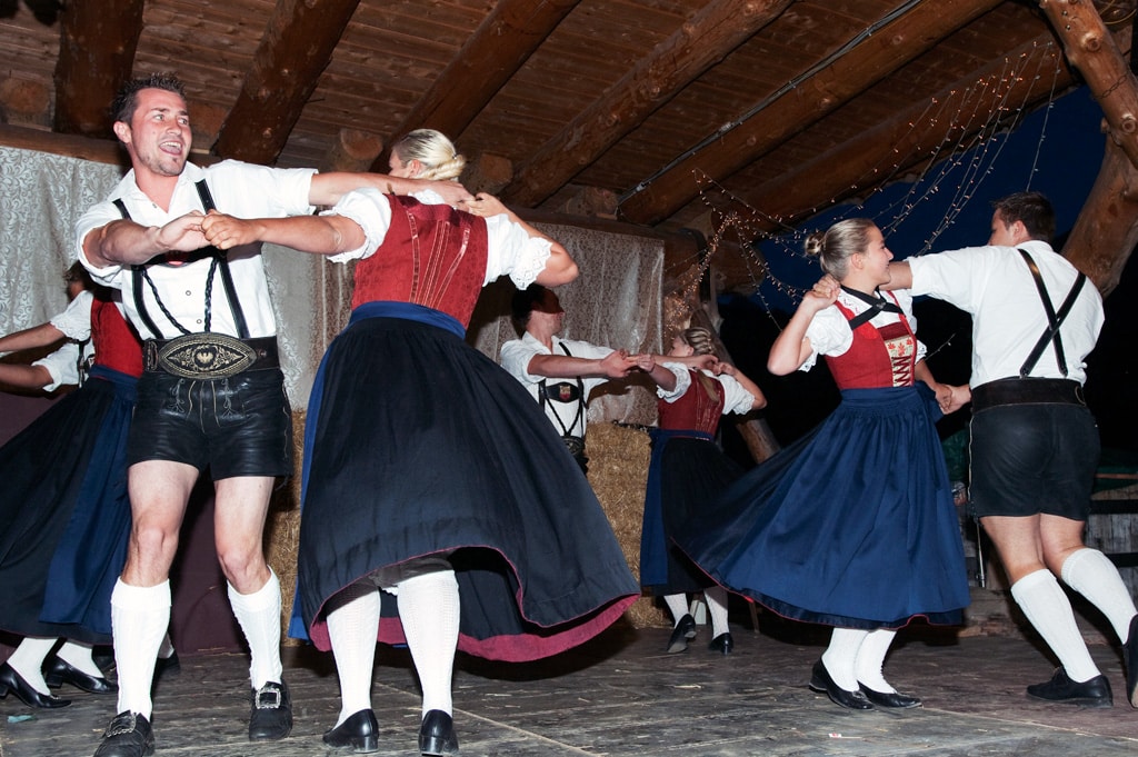 Zünftig geht es zu beim Tiroler Abend