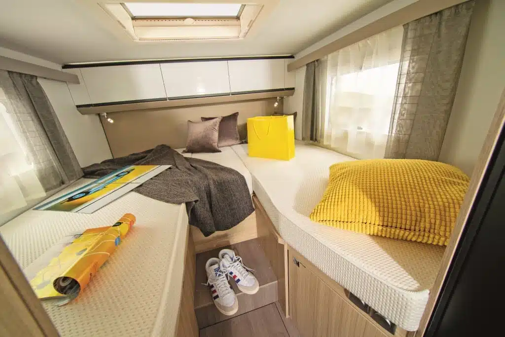 Adria Compact Plus DL: Einzelbetten