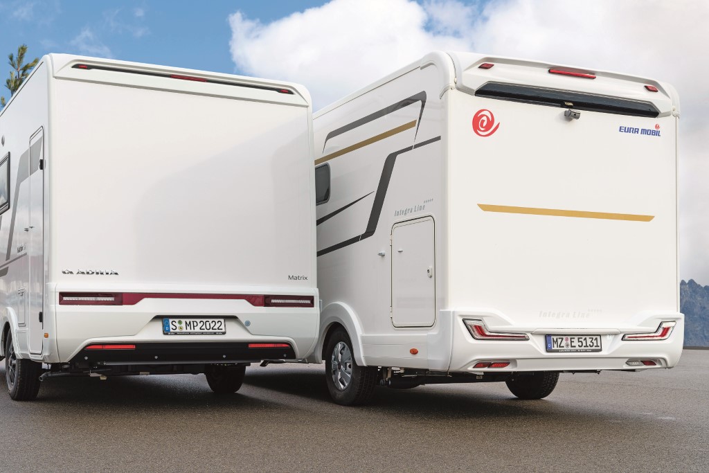 Eura Mobil Integra Line 695 LF und Adria Matrix Plus 600 DT