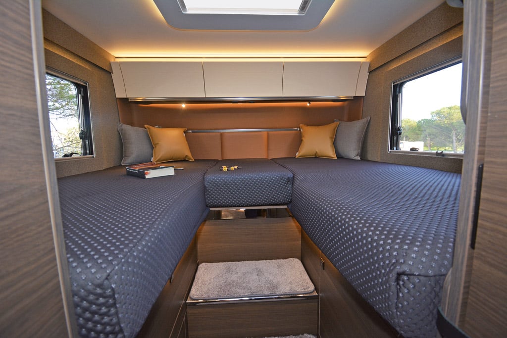 Adria Supersonic (2023): Schlafraum