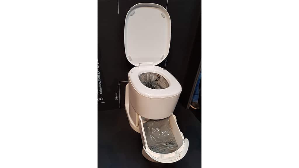 Clesana C1 mit L-Adapter Wasserlose Verschweiß-Toilette