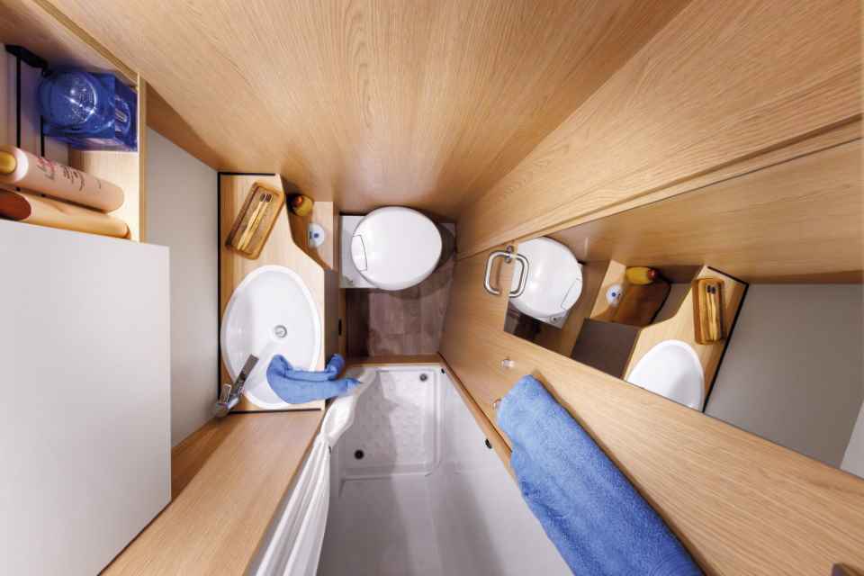 Nasszelle im WOhnmobil