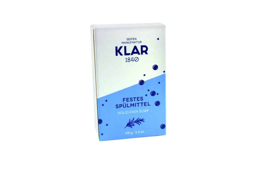 Klar Seifen Festes Spülmittel