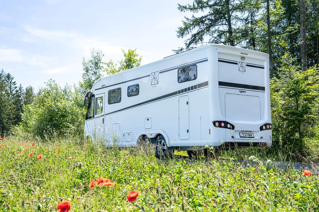 Frankia Titan Seitenansicht