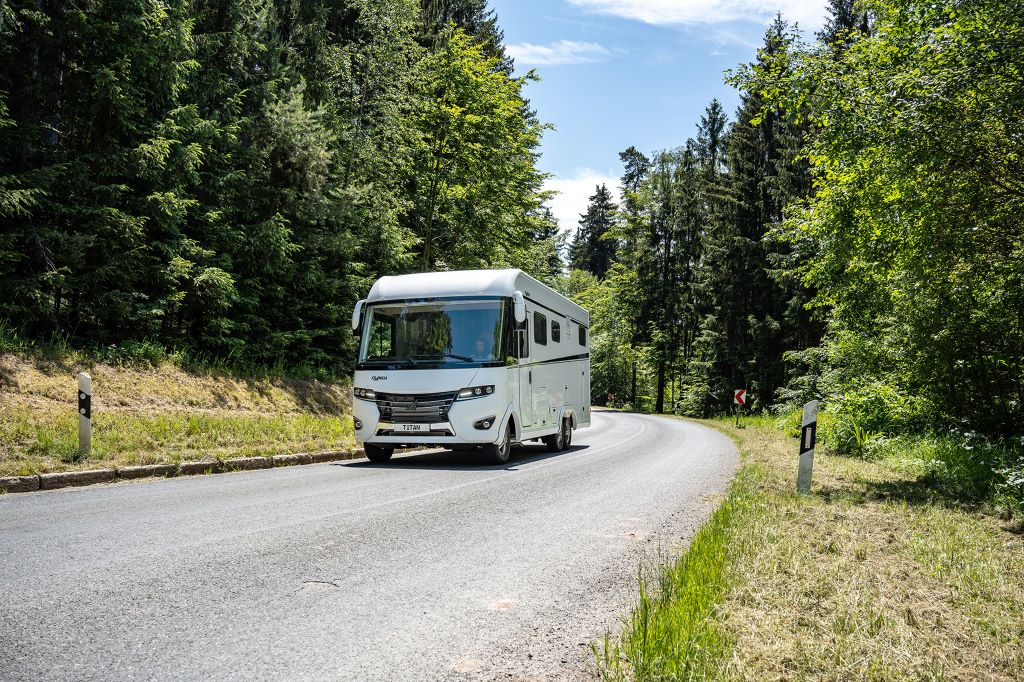 Frankia Titan Fahransicht