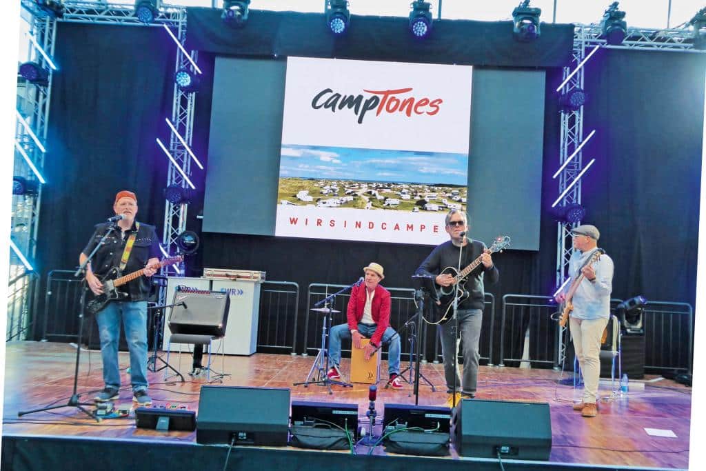 Die Camptones machen Musik von Campern für Camper.