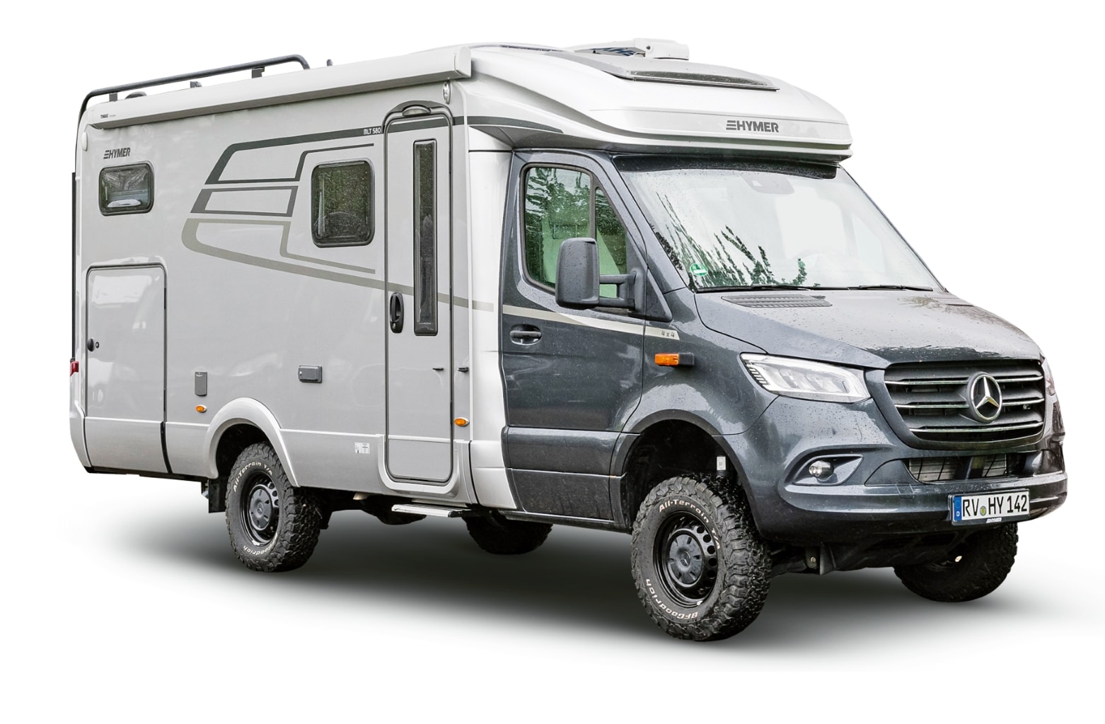 Frontansicht des Hymer ML-T