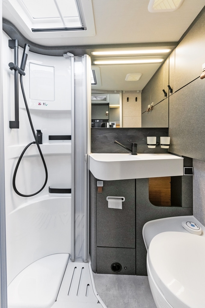 Das Bad des Hymer ML-T