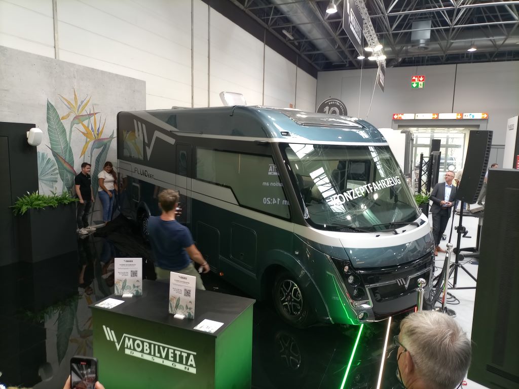 Wohnmobil-Studie Mobilvetta Fluideen von außen