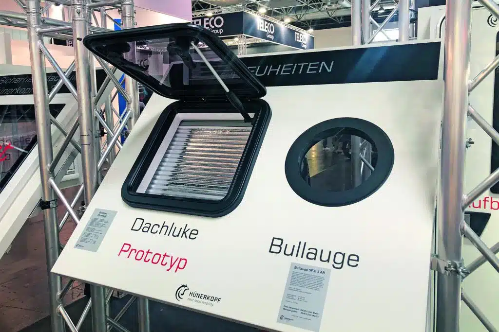 Dachluke und Bullauge für Wohnmobile