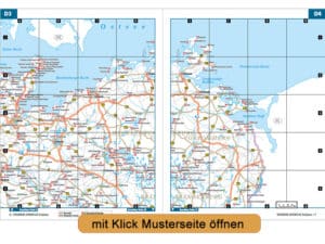 Bordatlas Landkarten