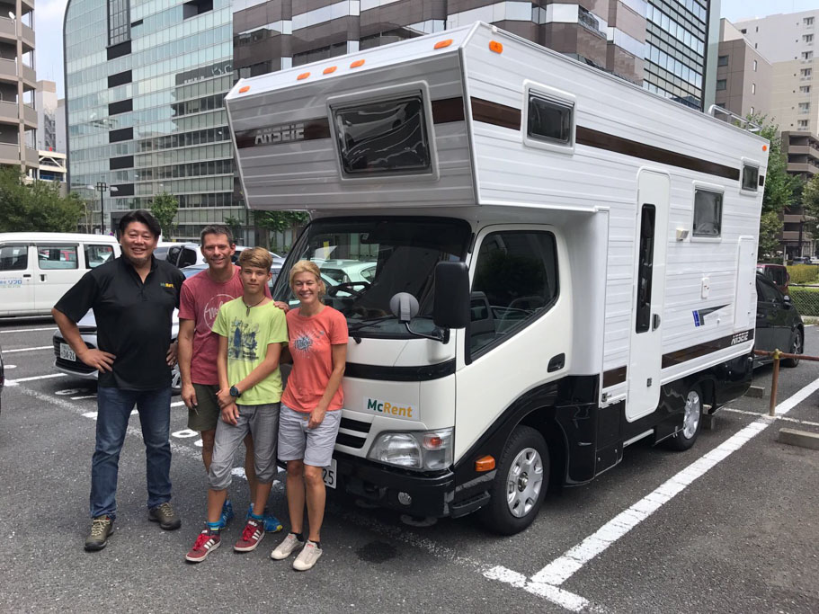 Japan Mietwohnmobil