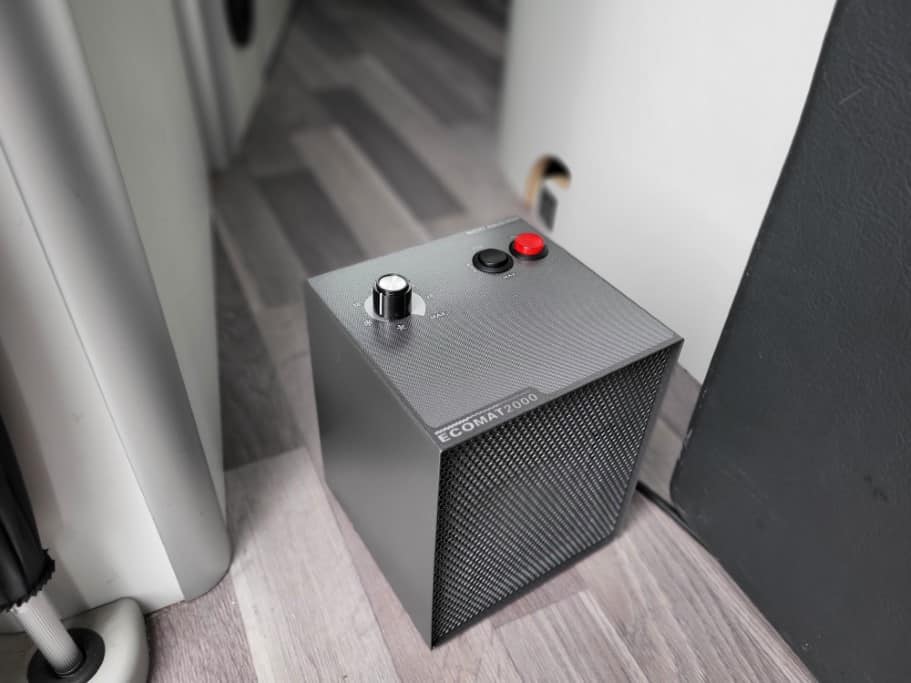 Ecomat 2000 classic: Heizlüfter im Camper im Einsatz