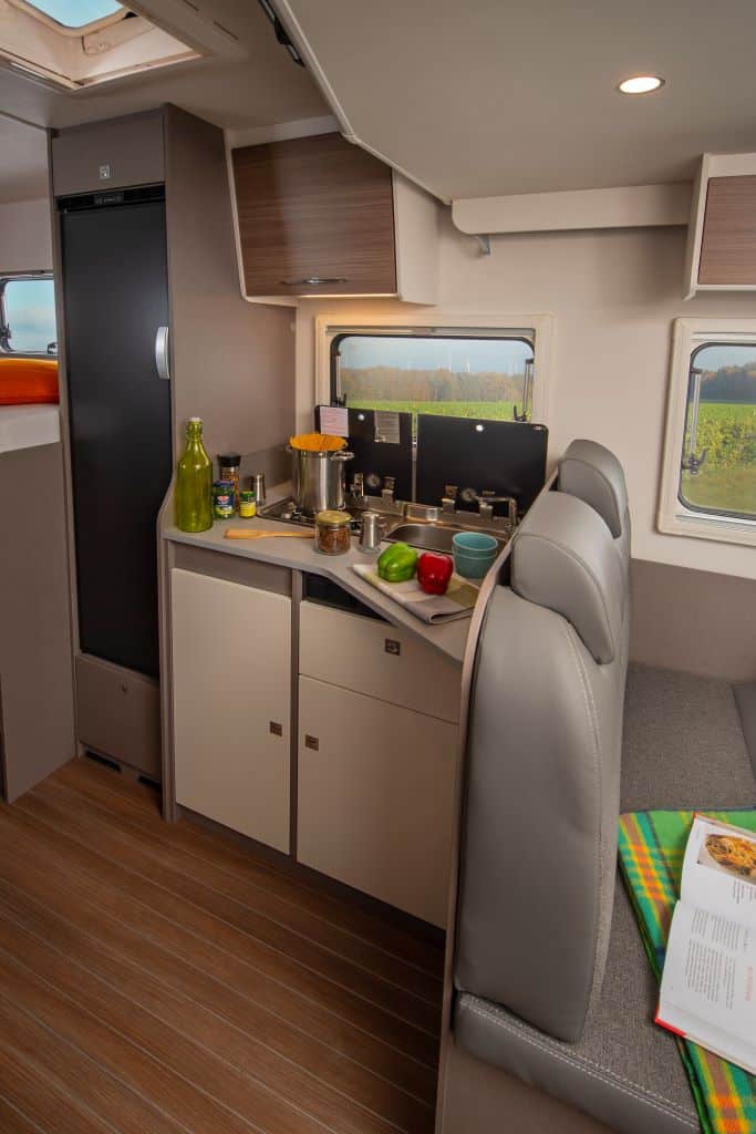 Die Küche im Etrusco T 6.9 SB Base