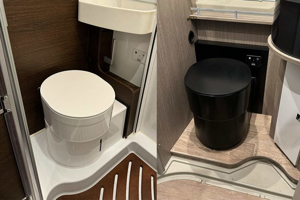 Perfect Van Trockentrenntoilette