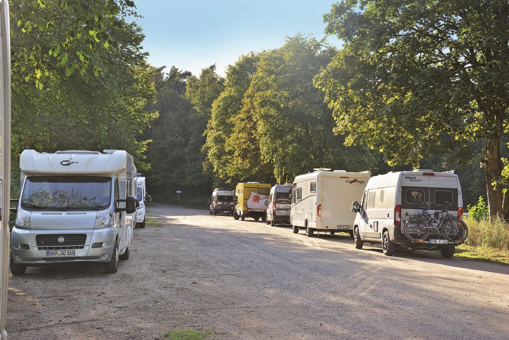 Lueneburger Heide: Stellplatz am Aquadies Egestorf