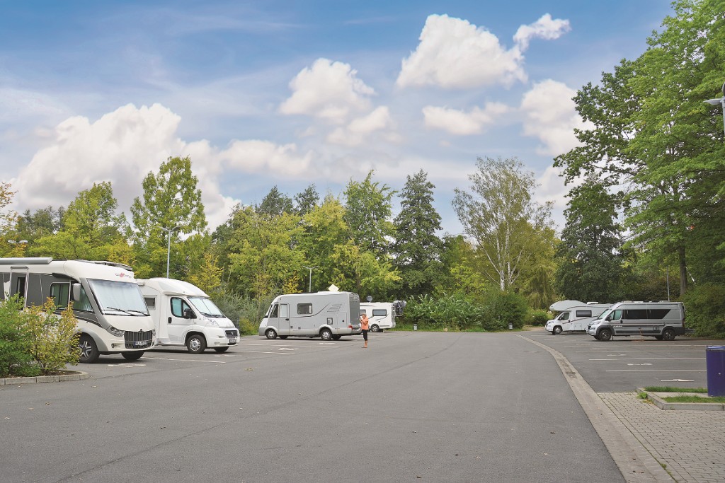 Lueneburger Heide: Stellplatz am Kurpark Bad Bevensen