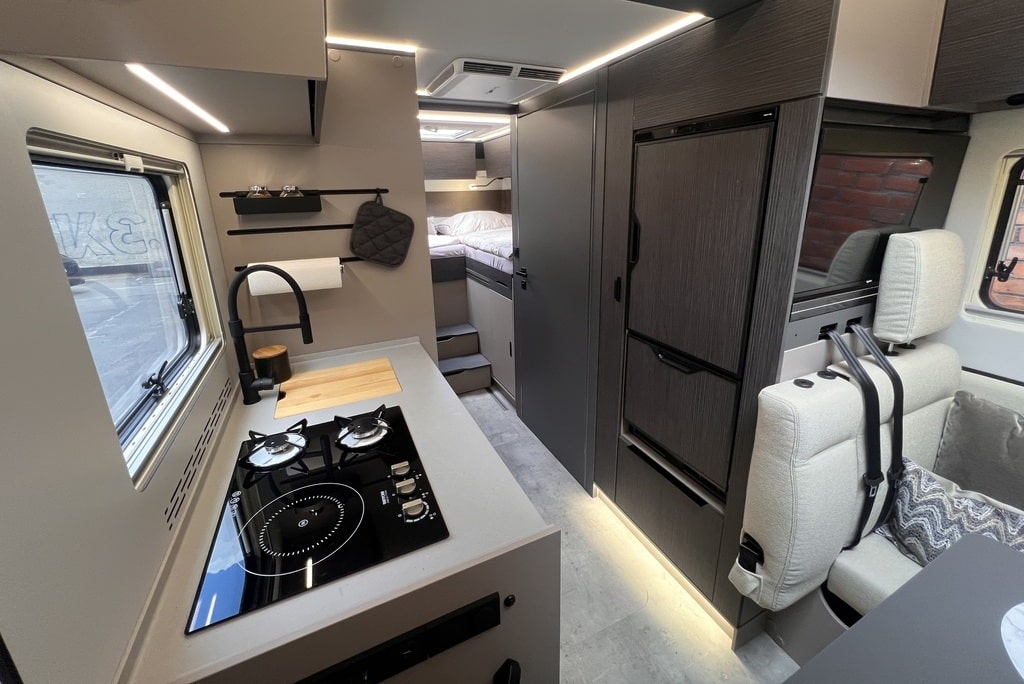 Wohnraum im Wohnmobil