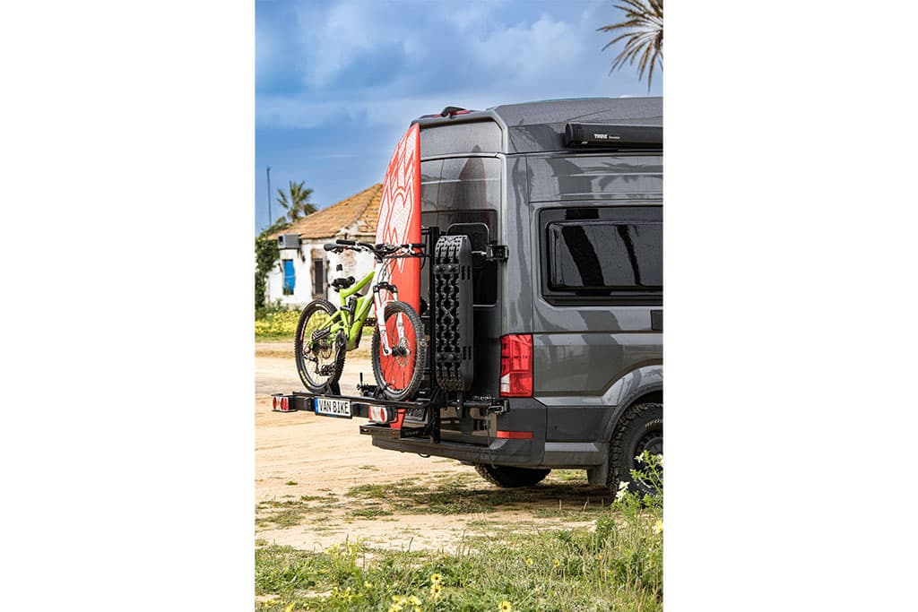 Wassersport-Zubehör: Heckträger für Surfbretter