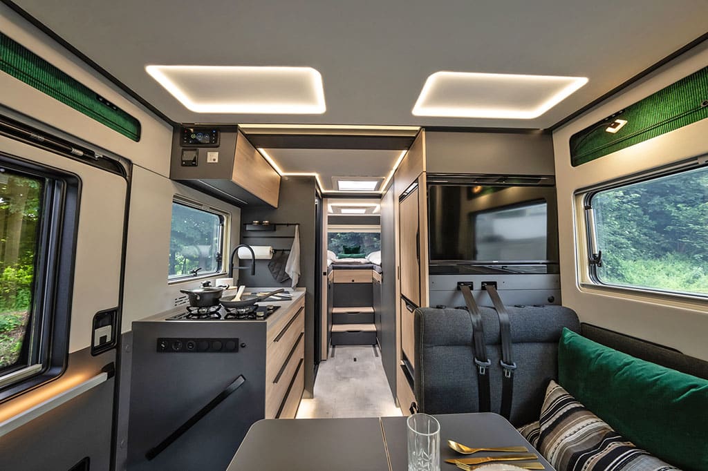 Innenraum im Wohnmobil