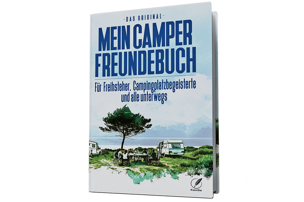 Buchtipp: Steffen Kannegießer: „Mein Camper Freundebuch – Für Freihsteher, Campingplatzbegeisterte und alle unterwegs“