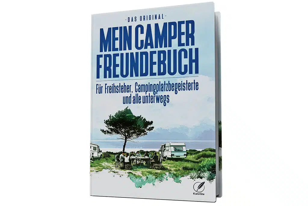 Buchtipp: Steffen Kannegießer: „Mein Camper Freundebuch – Für Freihsteher, Campingplatzbegeisterte und alle unterwegs“