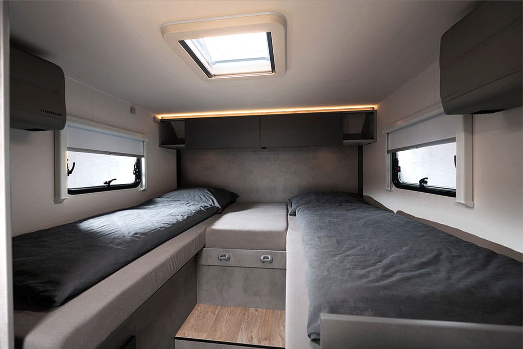 Crosscamp EXPDN Einzelbetten Schlafbereich