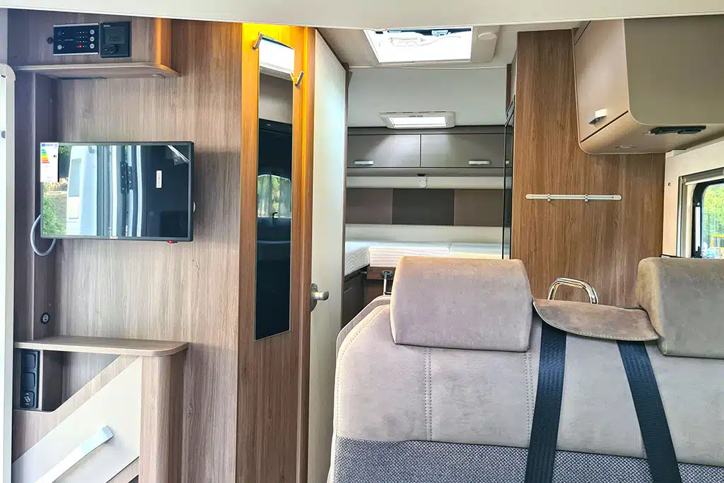 Wohnbereich im Wohnmobil