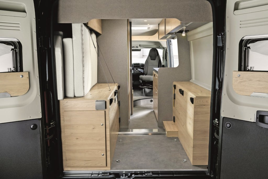 Dethleffs Globetrail Active 600 Heckbereich