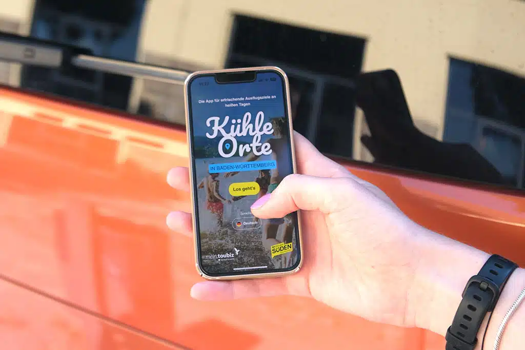 App Kühle Orte Baden-Württemberg