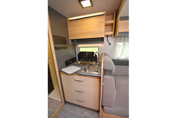 Küche im Wohnmobil