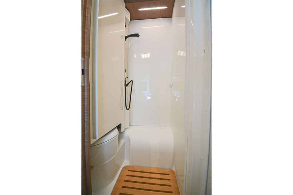 Neue Hymer-Marke: Bad im Corigon T70 S