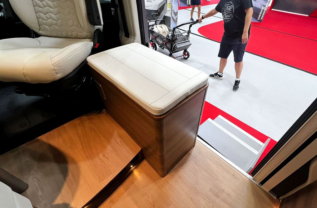 Sitzbank im Campervan