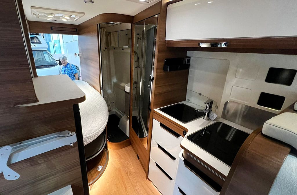 Wohnraum im Campervan